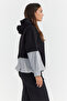 Women's Detailed Hooded Sweat Top - 4