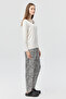 Women's V-Neck Long Sleeve Pajama Set - 4