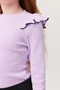 Girl's Shoulder Detailed Blouse - 6