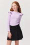Girl's Shoulder Detailed Blouse