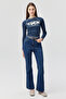 Women's High Waist Jeans - 2