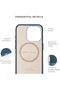 (RE) Classic Leather Case w/Magsafe for Apple iPhone 16 Pro 6.3" 2024 - Navy - 8
