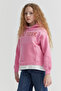Girl's Hooded Sweat Top - 2