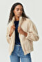 Women's Faux Fur Coat - 5