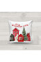 New Year's Home Pattern Velvet Cushion Cover 43X43 cm Double Sided Printed Zippers - 6