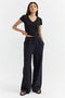 Women's Deep V-Neck Bodysuit - 5