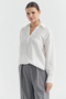 Women's Plaid V-Neck Shirt - 5