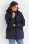 Women's Hooded Puffer Coat