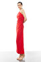 Women's One Shoulder Slit Dress - 3