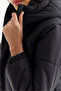 Women's Hooded Short Coat - 8