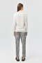 Women's V-Neck Long Sleeve Pajama Set - 5