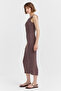 Women's Textured Slit Detailed Dress - 3
