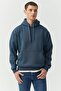 Kapüşonlu Oversize Sweat Üst - 2