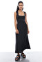 Women's Elastic Waist Soft Textured Skirt - 8