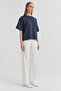 Women's Elastic Waist Sweat Bottoms - 2