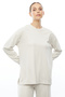 Women's Oversized Basic Sweat Top - 2