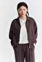 Women's Soft Textured Sweat Top
