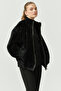 Women's Faux Fur Coat - 4