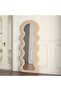 Wavy Shaped Full Length Dressing Mirror 70X170 CM - 2