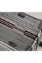 High-End Travel Suitcase Aluminum Alloy Luggage with Four Universal Wheels - Black Set - 6