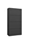Locker Cabinet Anthracite 90x40x180 cm Steel - 4