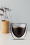 80 ml Double Wall Glass Cup |   Heat Resistant, Transparent Espresso and Coffee Glass - 2