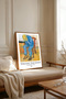 One Piece Wooden Framed Living Room Hall Kitchen Painting Van Gogh Paintings Tk2240