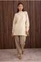 Turtleneck Basic Sweater Bone