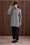 Braided Long Sweater Gray - 3