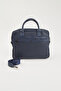 Men's Basic Floater Patterned Briefcase - 2