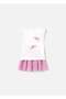 Girl's Embroidered Tulle Skirt Set 1929 - 2
