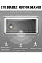 Multifunctional Horizontal Smart Mirror Frameless LED Light Sensor Touch Defog Time Temp 60x80cm - 4