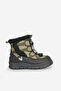 Nagoya Fur Unisex Preschool Khaki Boots