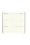 Keskin 2026- 8*16 Hardcover Weekly Pocket Agenda - Pink - 2