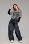 Smoked Gothic Angelic Harajuku Black Sleeved Y2K Long Sleeve T-Shirt - 4