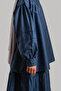 Aller Detailed Cotton Shirt - Grayish Blue