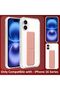 iPhone 16 Case with Finger Grip Kickstand (Pink) - 7