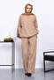 Mink Top and Pants Ribbed Stitching Thessaloniki Set