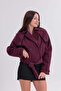 Belted Stamped Short Coat