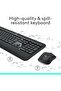 MK540 Advanced Wireless Keyboard & Mouse Combo, Arabic Layout - Black - 2