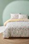 Botanical Double Natural Silky Duvet Cover Set - 2