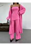 Strapless Cardigan and Pants 3-Piece Knitwear Set - 2