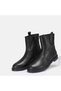 LARGE NUMBER WOMEN'S GENUINE LEATHER BOOTS 41-42-43-44-BLACK LEATHER - 8