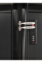 Polypropylene Hardshell Luggage Set 3-Piece Spinner – With TSA Approved Lock – Black - 4