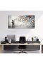 Beautiful 55x110 cm Framed Canvas Wall Art with Customizable Frame Decor - 4