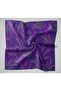 Twill Silk Scarf Purple-Smoked Gray Gradient Non-Slip Buckle 90X90 - 8