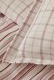 Doğalever Geo Cotton Transformation Single Duvet Cover Set Claret Red - 4