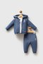 U.S. Polo Assn. Usb2778 Baby Girl 3-Piece Set