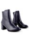 Layana Women's Genuine Leather Heeled Boots (B2020) - 4