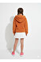 Zippered Hooded Children's Plush Soft Cardigan - 3